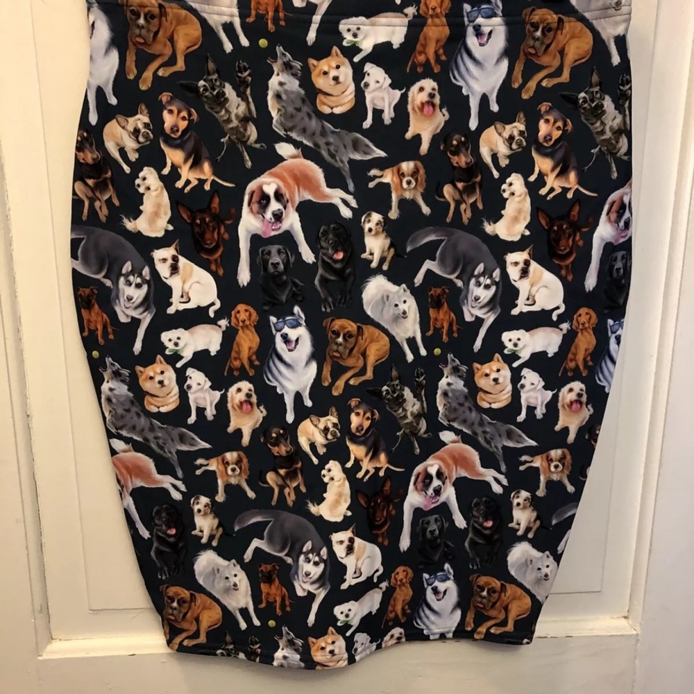 Blackmilk Black Dog Pattern Clothing & Accessories - Picture 3 of 6